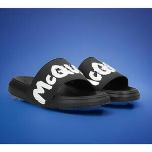 Alexander McQueen | Shoes | Graffiti Pool Slides | Poshmark display picture 1